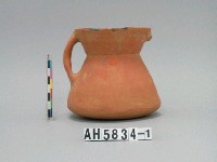 藏品(紅色細砂雙耳罐複製品)的圖片